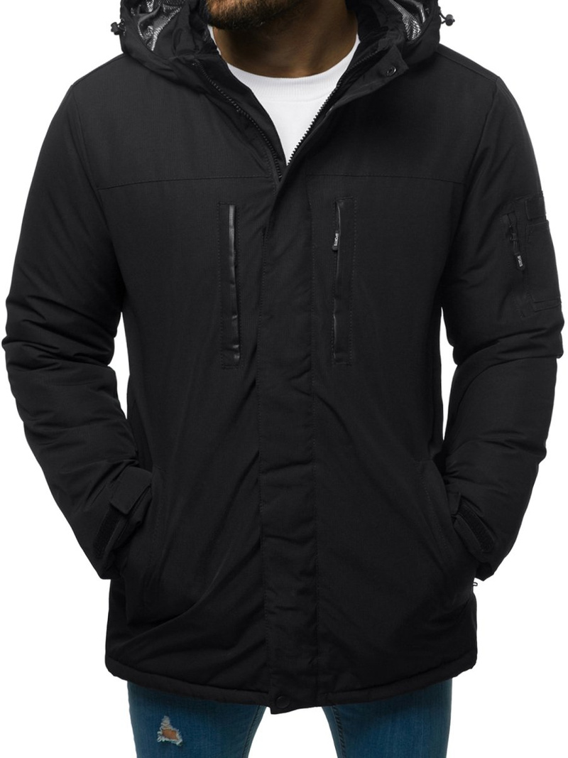 Куртка чоловіча Чорна OZONEE O/9805