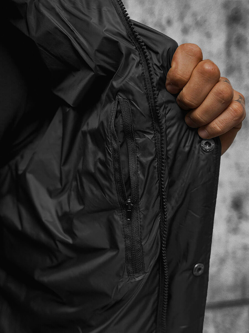 Куртка чоловіча Чорна OZONEE JS/5M3102/392