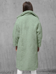 Жіноче пальто м'ятна OZONEE O/Z01