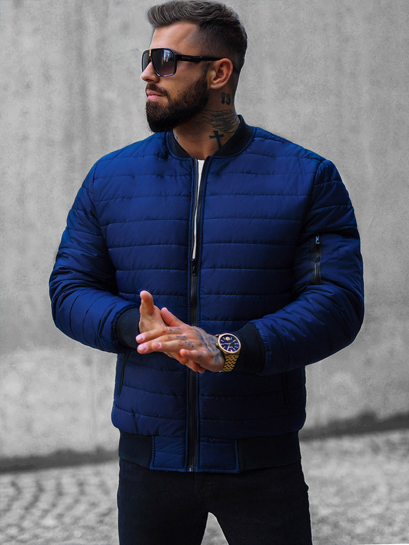 Куртка чоловіча Темно-Синя OZONEE JS/MY02Z