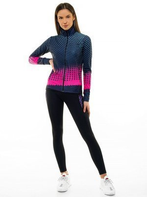 Komplet sportowy trzyczęściowy damski granatowy OZONEE O/18802