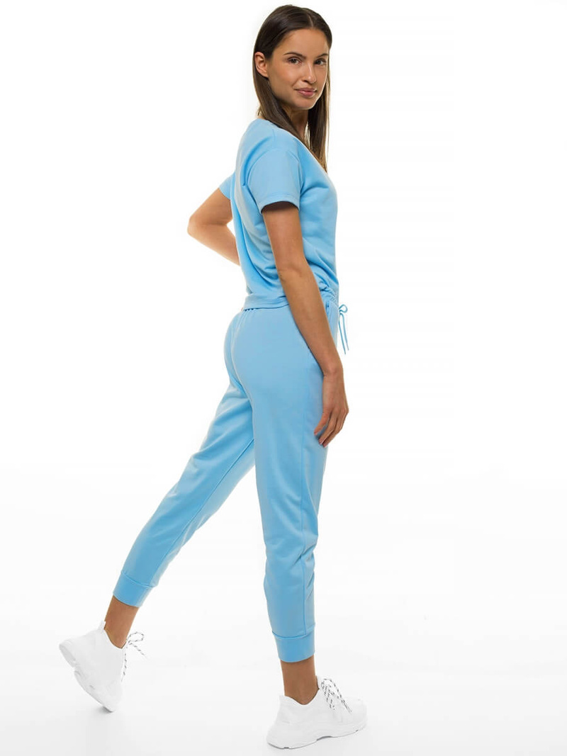 Жіночий спортивний костюм з двох частин Яскраво-Синi OZONEE O/MB1002/21