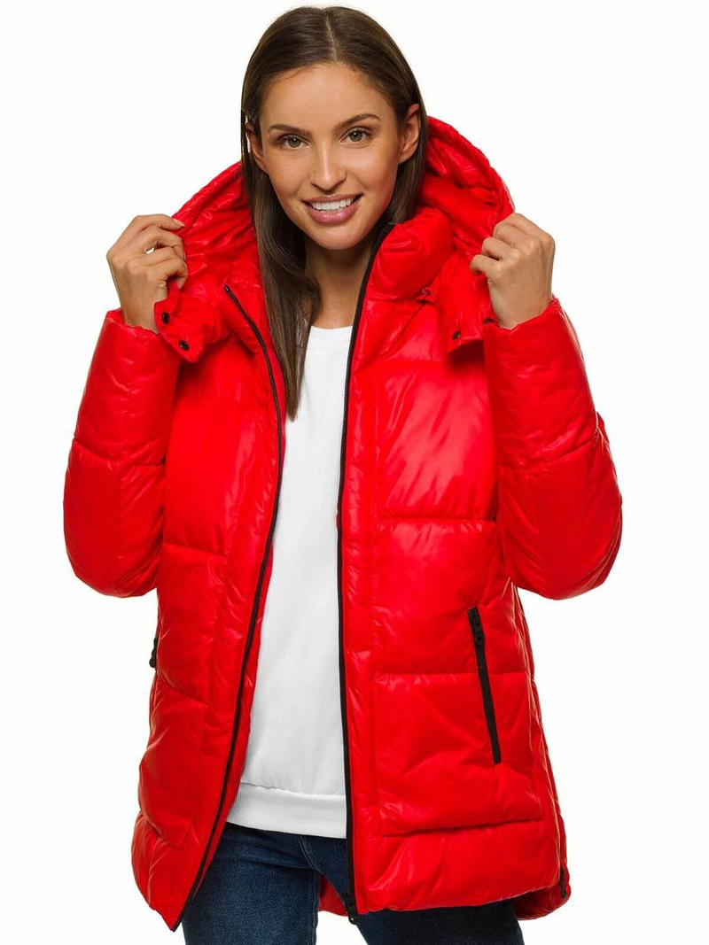 Куртка жіноча Червона OZONEE O/M1552/4