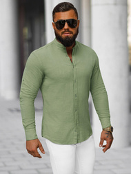 Koszula męska khaki OZONEE O/V114