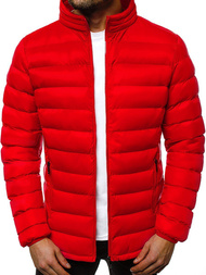 Kurtka męska przejściowa czerwona/2 OZONEE JB/JP1111