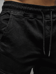 Spodnie męskie jogger czarne OZONEE MACH/51222