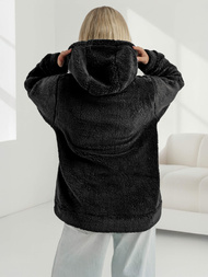 Жіноча Толстовка Чорна OZONEE JS/HH192/3