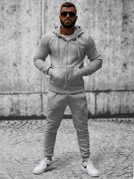 Komplet dresowy męski szary OZONEE JS/XW2008