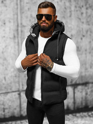 Безрукавка чоловіча чорна OZONEE JS/5M758/392Z