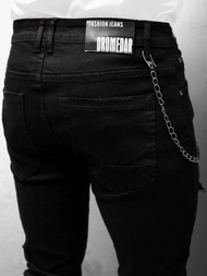 Джинси чоловічі Чорнi OZONEE DR/TF087Z