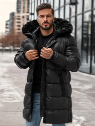 Kurtka męska zimowa czarna OZONEE O/M800Z