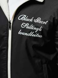 Чоловіча двостороння куртка чорна/Кремова OZONEE JS/84M3038/280