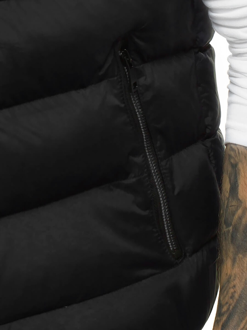 Безрукавка чоловіча Чорна OZONEE N/6505