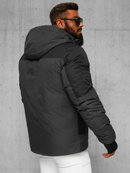 Куртка чоловіча графіт OZONEE JS/91M9902/105Z