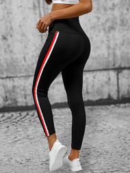 Legginsy damskie czarne OZONEE O/TS203/1