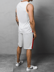 Спортивний костюм чоловічій Бiлий OZONEE JS/68C10167