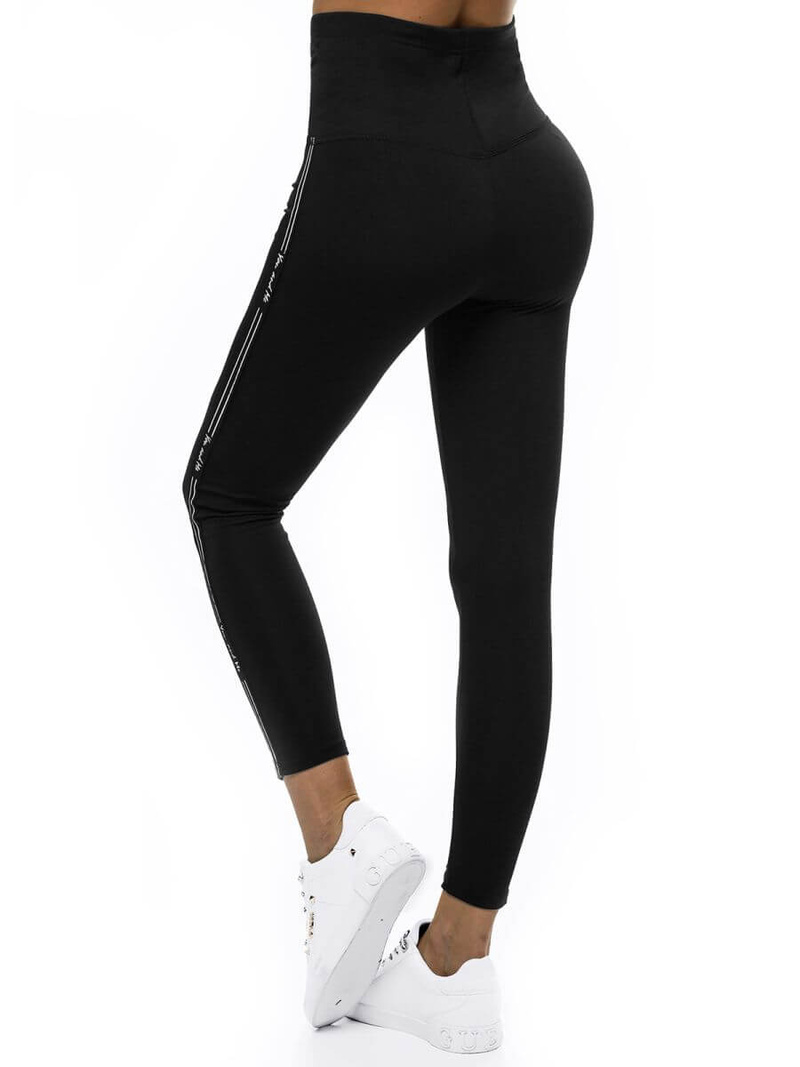Legginsy damskie czarne OZONEE O/TS206/1