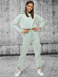 Жіночий спортивний костюм з двох частин Яскраво-м’ятні OZONEE O/12108