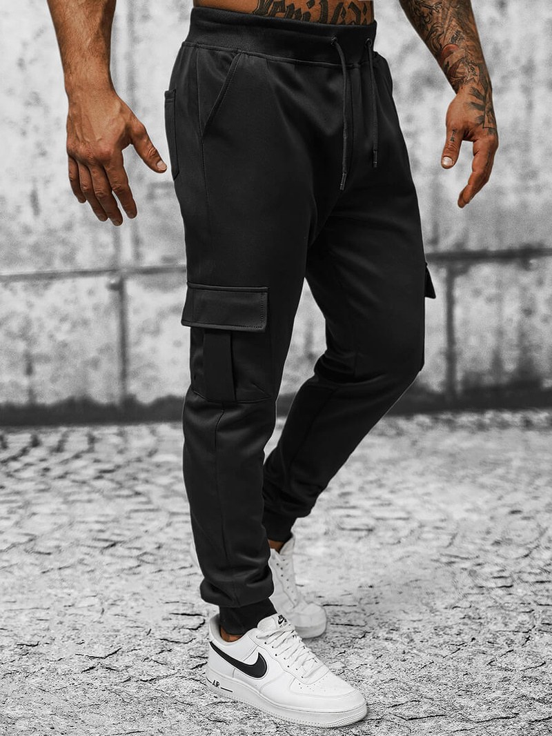 Штани спортивні чоловічі Чорнi OZONEE JS/8K1130/3