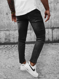 Джинси Чоловічі Чорнi OZONEE NB/MP0016NZ