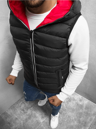 Безрукавка чоловіча Чорна OZONEE N/6878/1