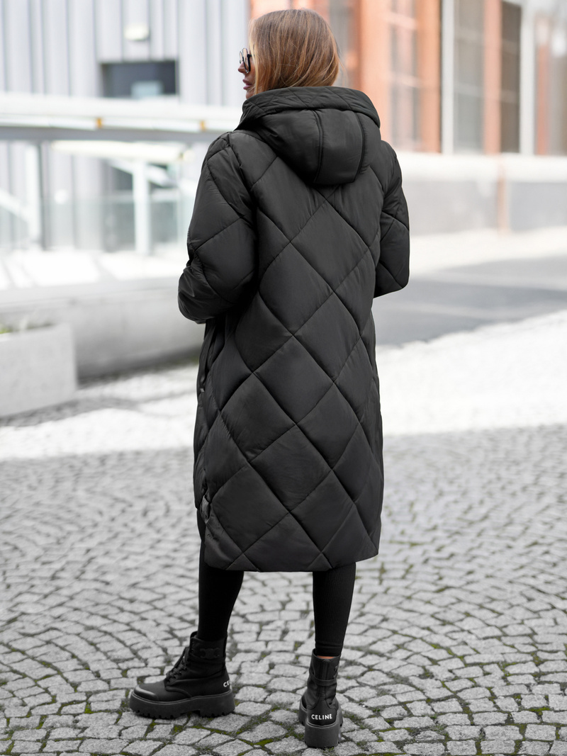 Куртка жіноча чорна OZONEE JS/5M3168/392Z