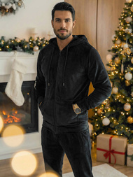 Спортивний костюм чоловічій чорний OZONEE JS/8C1169/3Z