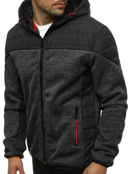 Куртка чоловіча Чорна OZONEE JS/KS2158