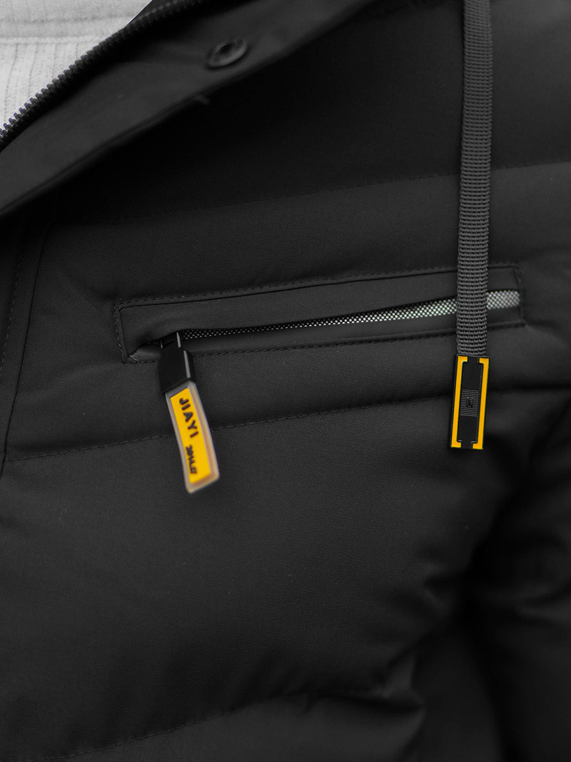 Куртка зимова чоловіча Чорна OZONEE JS/22M59/392