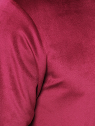 Komplet dresowy męski welurowy bordowy OZONEE O/12131