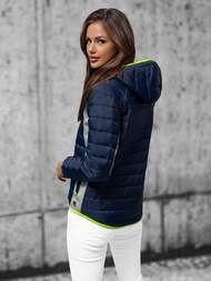 Kurtka damska granatowa OZONEE JS/8M915/215