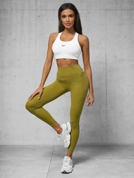 Legginsy damskie oliwkowe OZONEE O/620006