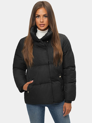 Куртка жіноча чорна OZONEE JS/M23062/392