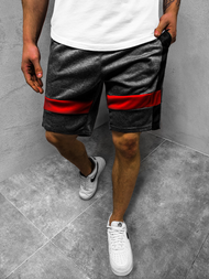 Spodenki dresowe męskie grafitowe OZONEE JS/81012Z