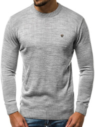 Sweter męski szary OZONEE O/KS02