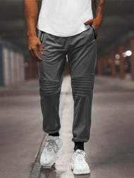 Spodnie dresowe męskie grafitowe OZONEE JS/68K10326Z