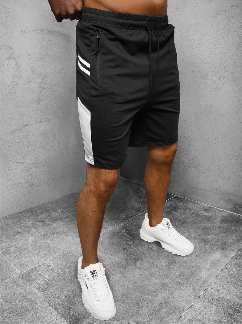 Шорти чоловічі Чорнi OZONEE JS/68007/3