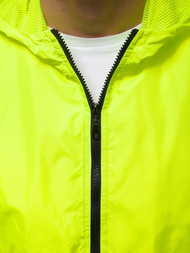 Kurtka przejściowa męska żółta-neonowa OZONEE MACH/5001K