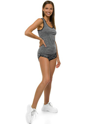 Komplet sportowy dwuczęściowy grafitowy OZONEE Z/D1011