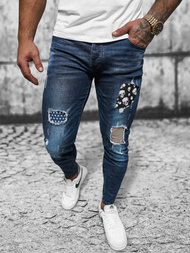 Чоловічі джинси tемно-синi OZONEE NB/MP0015BS