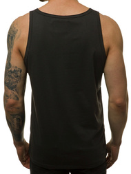 T-Shirt męski bez rękawów czarny OZONEE JS/SS11053