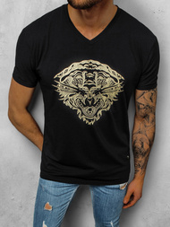 Футболка чоловіча Чорна OZONEE NB/3011