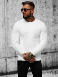 Светр чоловічій Біла OZONEE O/ZZ190157