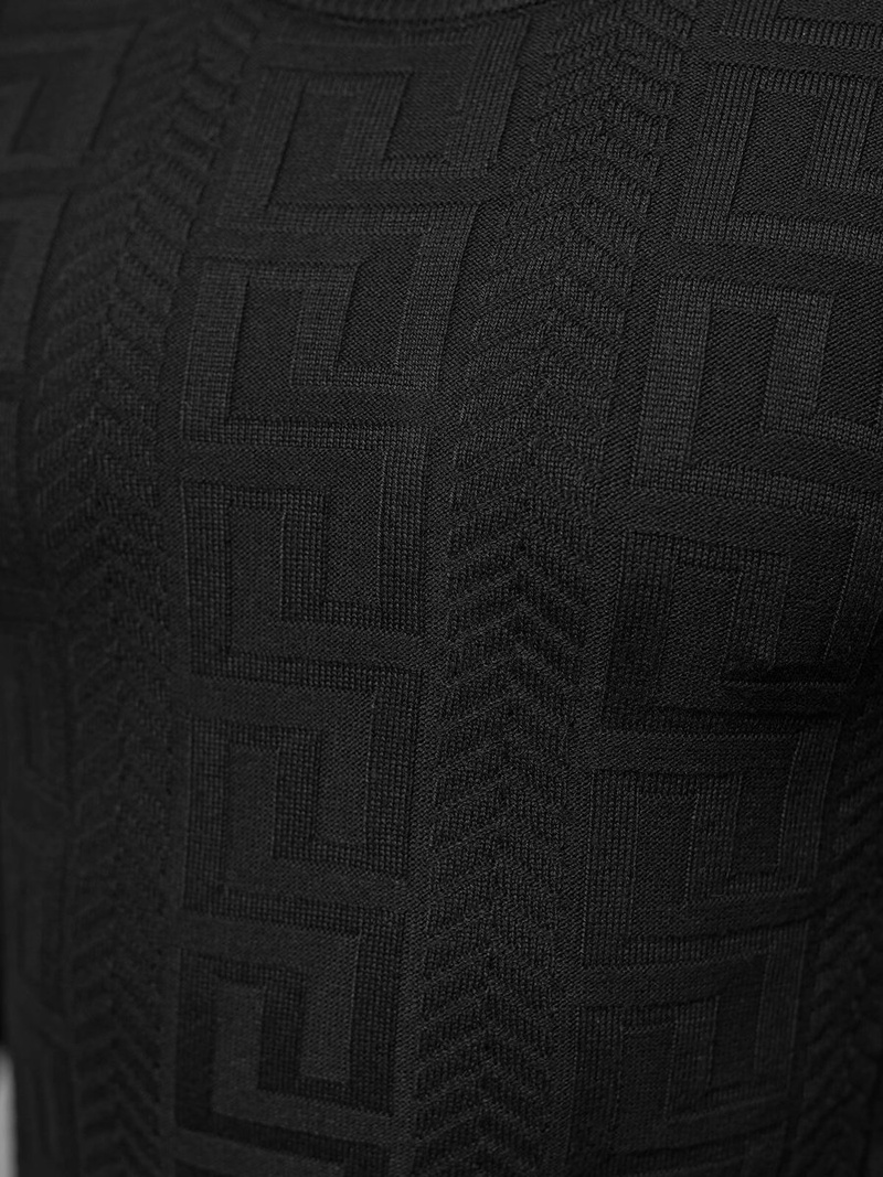 Светр чоловічій чорний OZONEE O/ZZ190126