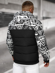 Куртка зимова чоловіча чорна OZONEE JS/31M5025/392