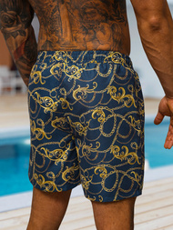 Spodenki kąpielowe męskie granatowe OZONEE O/MTK4474