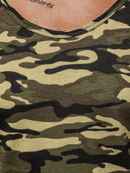 Майка чоловіча Зелене-Камуфляжне OZONEE O/BL115