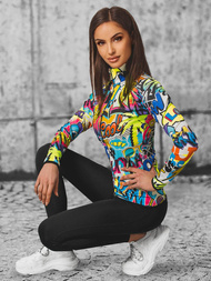 Жіночий спортивний костюм з двох частин Кольоровий OZONEE O/20346Z