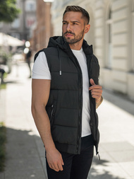 Безрукавка чоловіча чорна OZONEE JS/32M1780/392