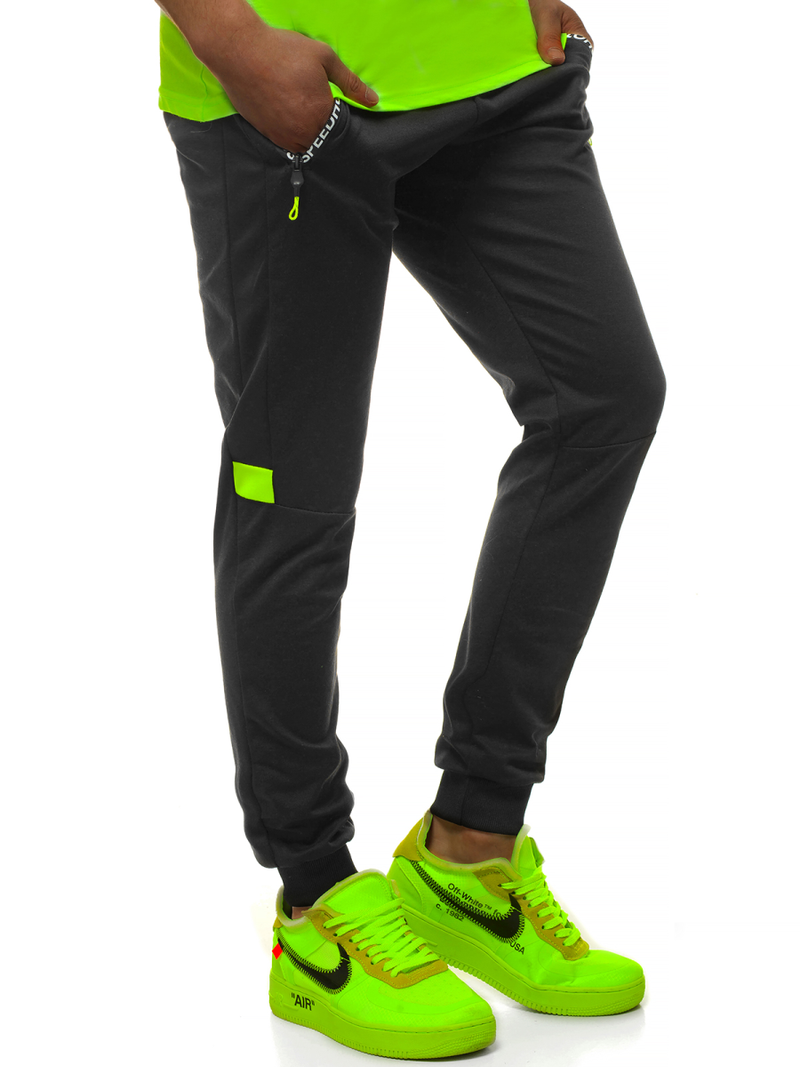 Штани спортивні чоловічі Чорнi OZONEE JS/AM107